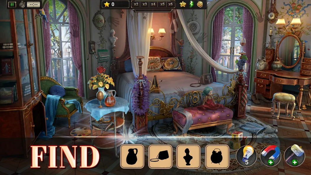 Hidden Objects: Coastal Hill (Коустал Хилл) [МОД Много денег] APK Android Screenshot 1