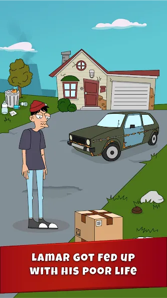 Lamar - Idle Vlogger [МОД Все открыто] APK Android Screenshot 1