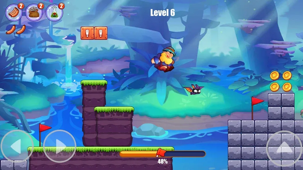 Miner's World: Super Run Game [МОД Бесконечные монеты] APK Android Screenshot 2
