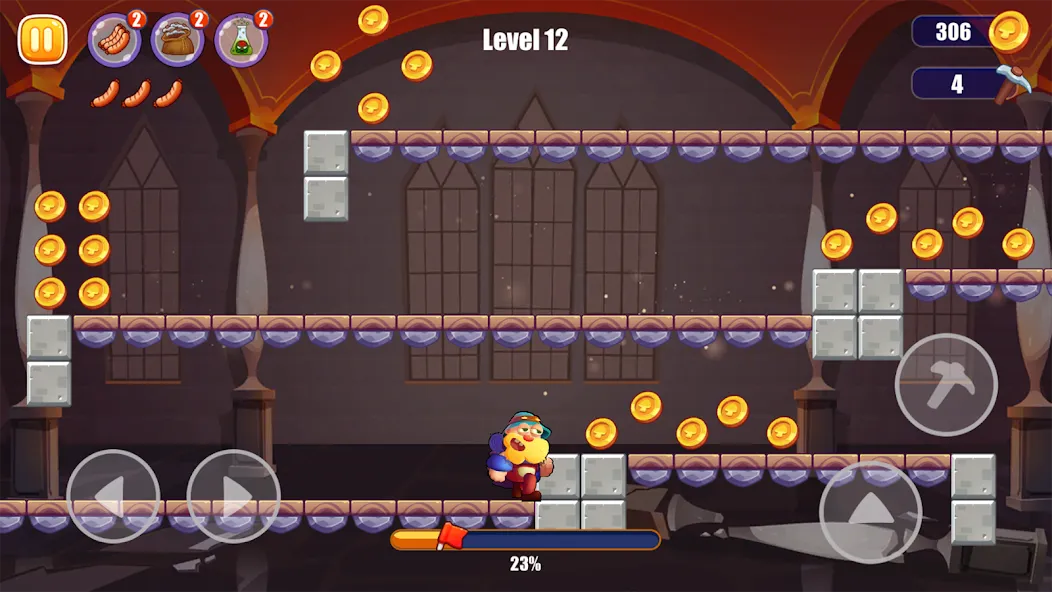Miner's World: Super Run Game [МОД Бесконечные монеты] APK Android Screenshot 4