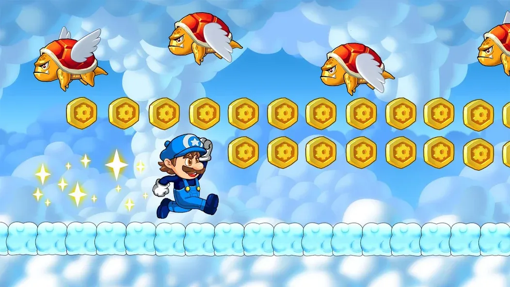 Super Machino: adventure game (упер Мачино го) [МОД Mega Pack] APK Android Screenshot 2