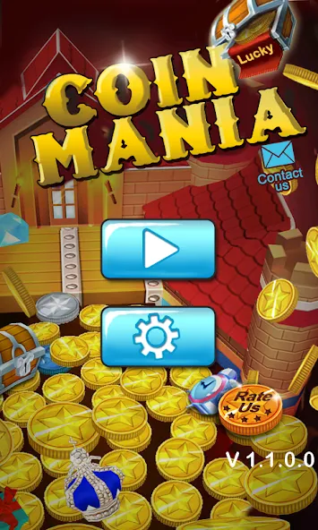 AE Coin Mania : Arcade Fun (Эй Это Мания Монет) [МОД Меню] APK Android Screenshot 1