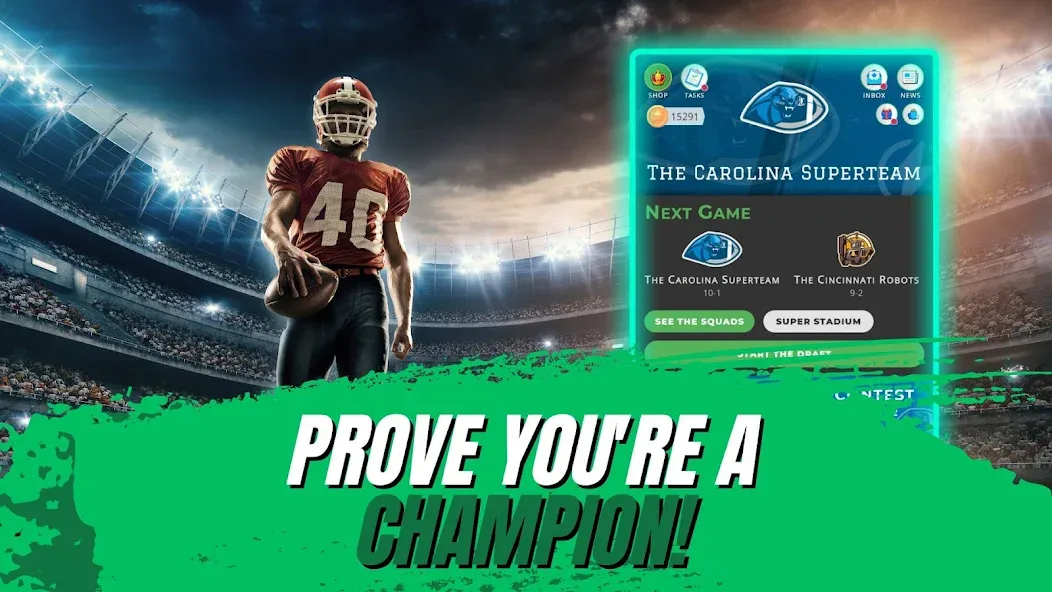 Astonishing Football Manager (Астонишинг Футбол Менеджер) [МОД Меню] APK Android Screenshot 2