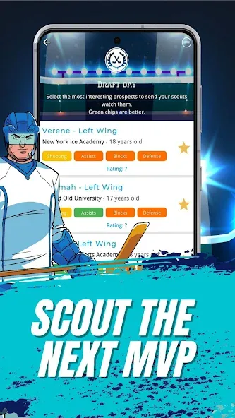 Astonishing Hockey Manager (Астонишинг Хоккей Менеджер) [МОД Все открыто] APK Android Screenshot 4