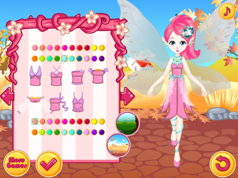 Fairy Dress Up - Girls Games [МОД Много денег] APK Android Screenshot 2