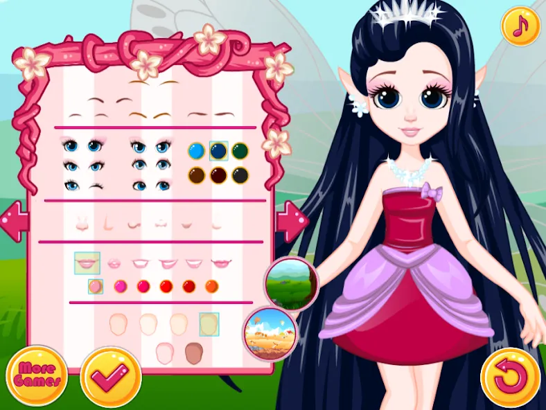 Fairy Dress Up - Girls Games [МОД Много денег] APK Android Screenshot 3