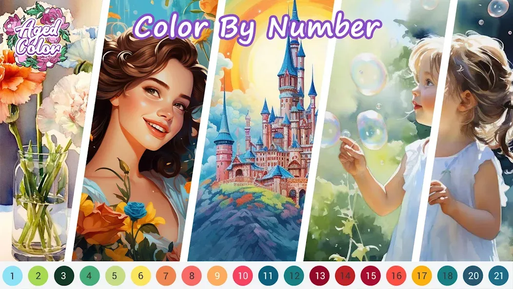 Aged Color (Эйджед Колор) [МОД Premium] APK Android Screenshot 2