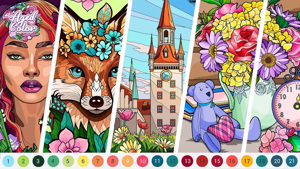 Aged Color (Эйджед Колор) [МОД Premium] APK Android Screenshot 4