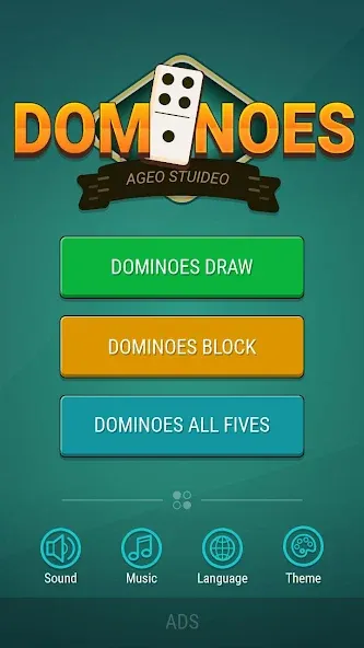 Dominoes [МОД Меню] APK Android Screenshot 1