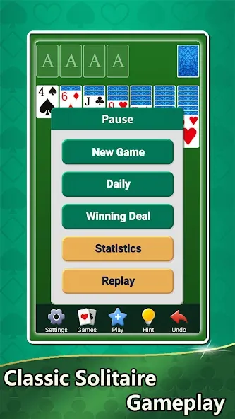 Aged Solitaire Collection [МОД Mega Pack] APK Android Screenshot 2