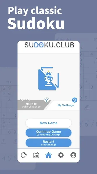 AGED Sudoku (Эйджд Судоку) [МОД Premium] APK Android Screenshot 1