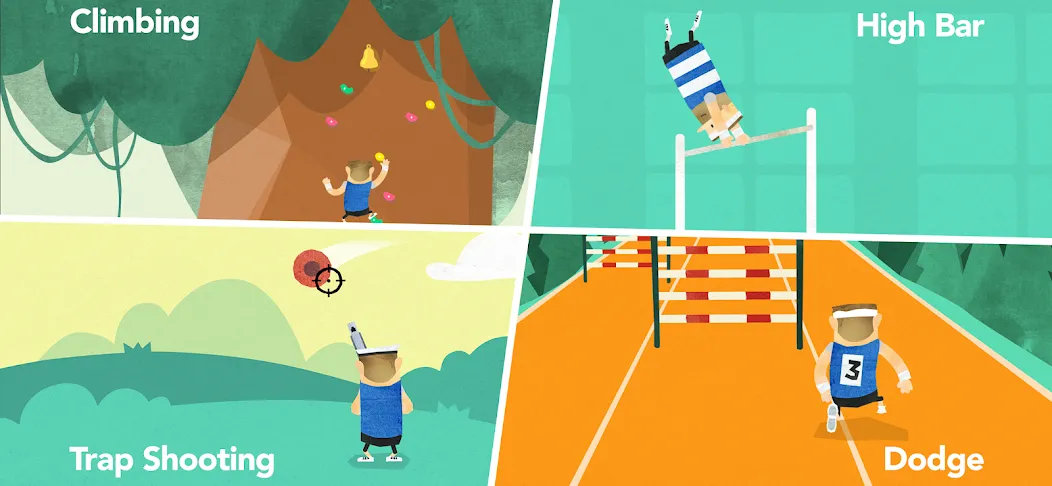 Fiete Sports - 37 Sport Games (Фите Спортс) [МОД Много денег] APK Android Screenshot 5