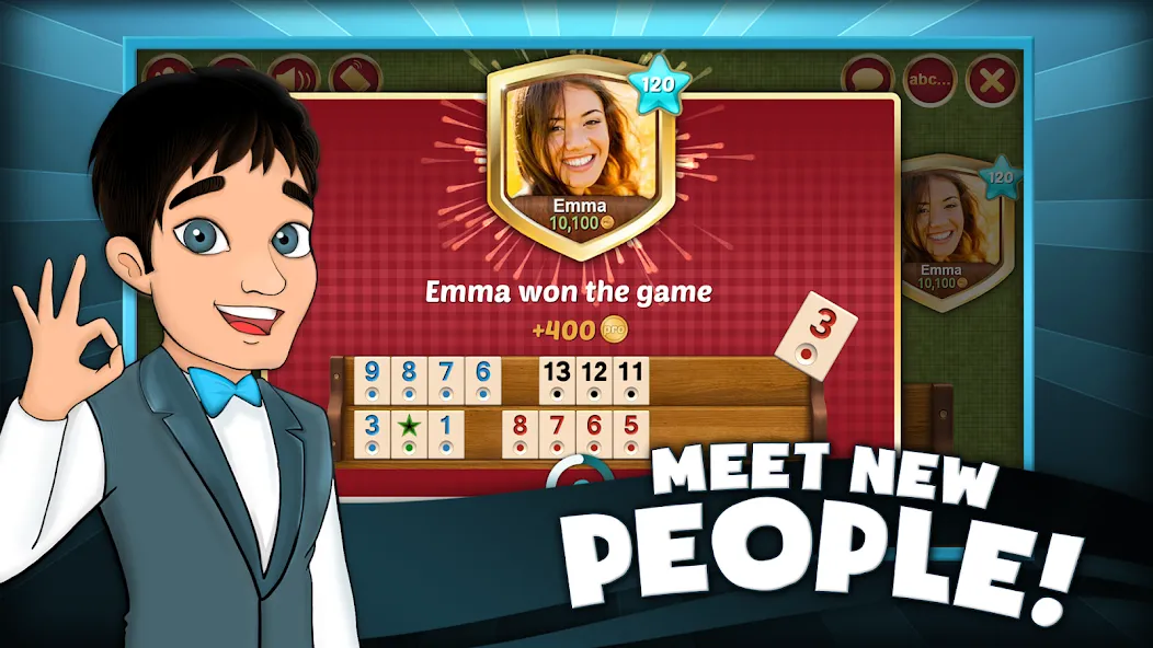 Okey Pro (Окей Про) [МОД Mega Pack] APK Android Screenshot 2