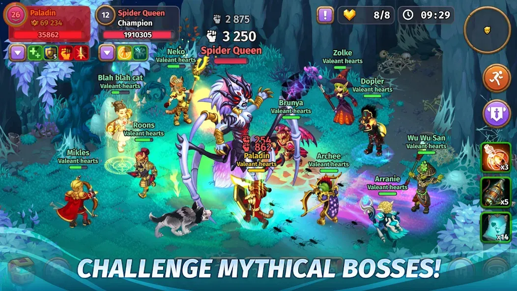 Skylore－fantasy MMORPG [МОД Mega Pack] APK Android Screenshot 1