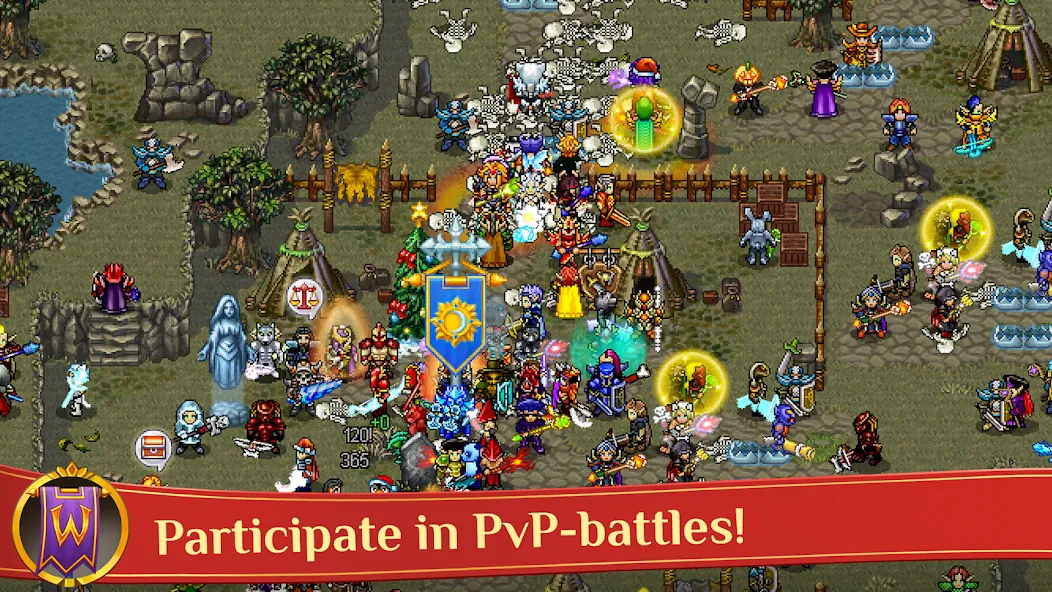 Warspear Online (MMORPG, RPG) (Варспир Онлайн) [МОД Mega Pack] APK Android Screenshot 3