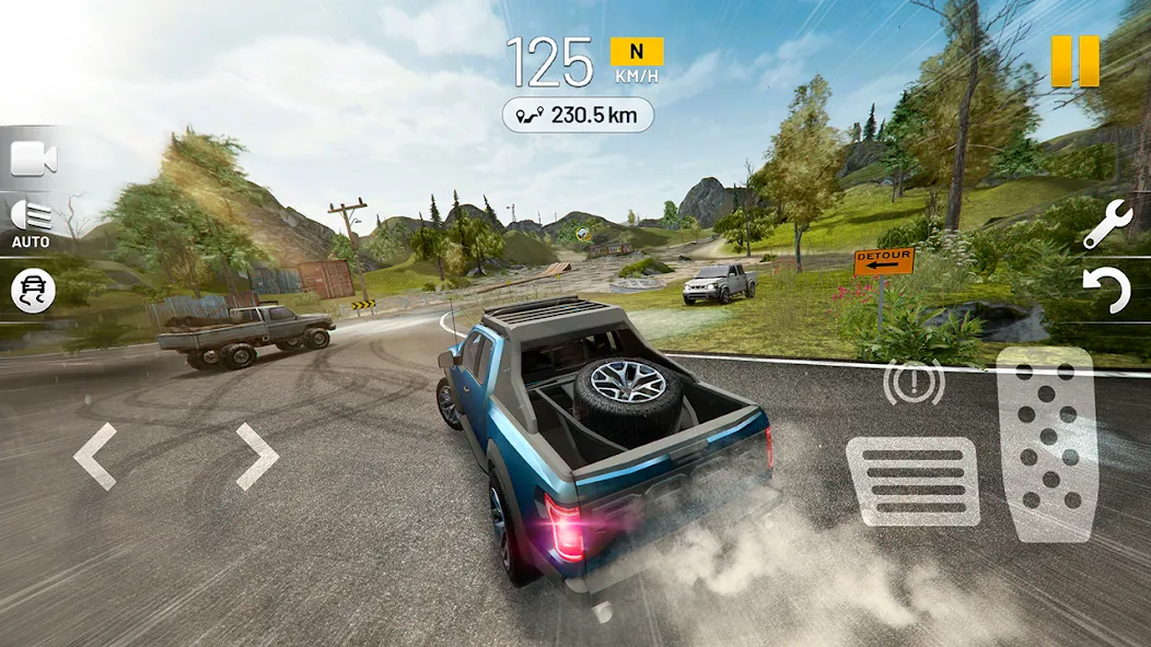 Extreme Car Driving Simulator (Экстримальный симулятор вождения автомобиля) [МОД Все открыто] APK Android Screenshot 3