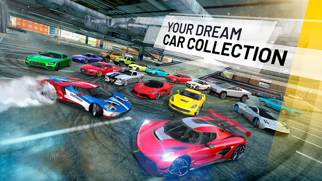 Extreme Car Driving Simulator (Экстримальный симулятор вождения автомобиля) [МОД Все открыто] APK Android Screenshot 5