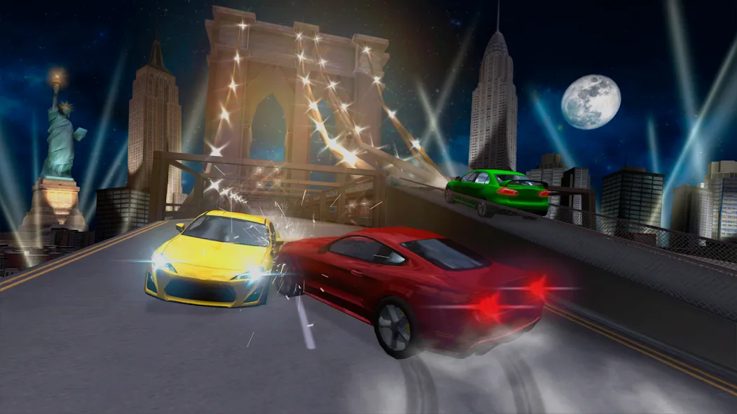 Car Driving Simulator: NY (Симулятор вождения автомобиля) [МОД Много денег] APK Android Screenshot 3