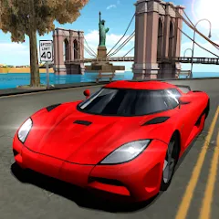 Car Driving Simulator: NY (Симулятор вождения автомобиля) [МОД Много денег] APK Android