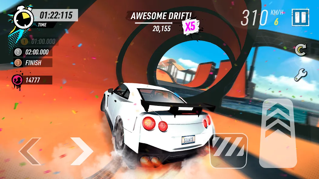 Car Stunt Races: Mega Ramps (Кар Стант Рейсы) [МОД Меню] APK Android Screenshot 1