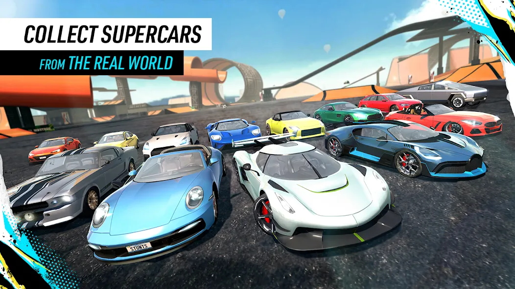Car Stunt Races: Mega Ramps (Кар Стант Рейсы) [МОД Меню] APK Android Screenshot 5