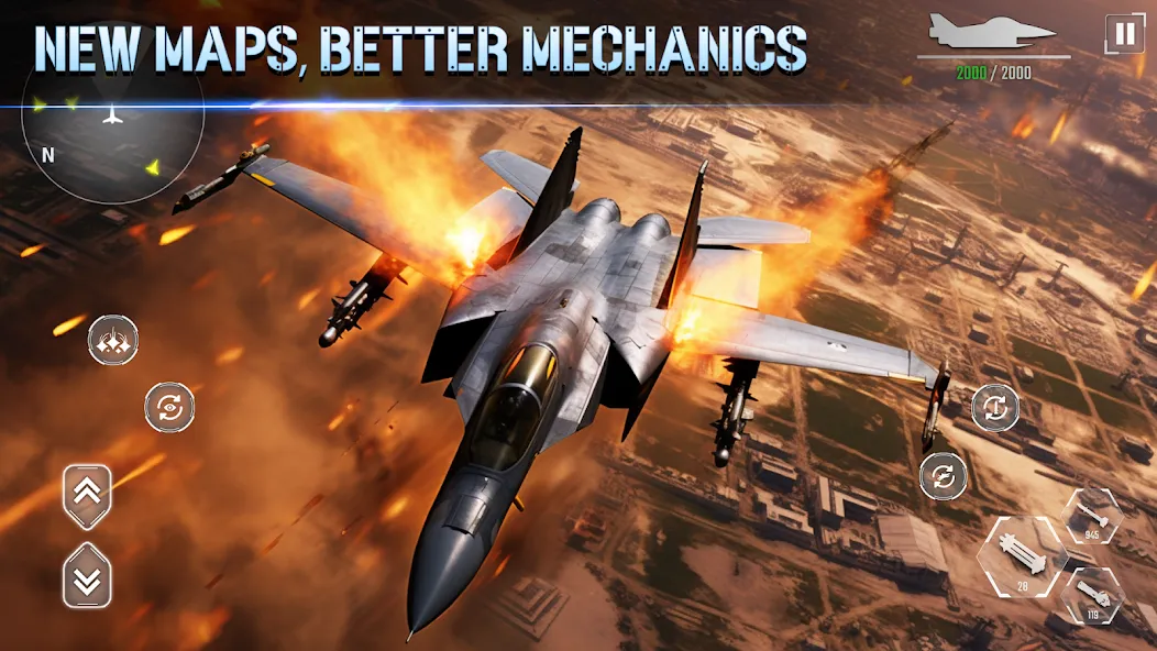 Aircraft Strike: Jet Fighter [МОД Меню] APK Android Screenshot 4