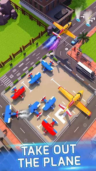 Runway Parking Jam (Ранвей Паркинг Джем) [МОД Premium] APK Android Screenshot 2