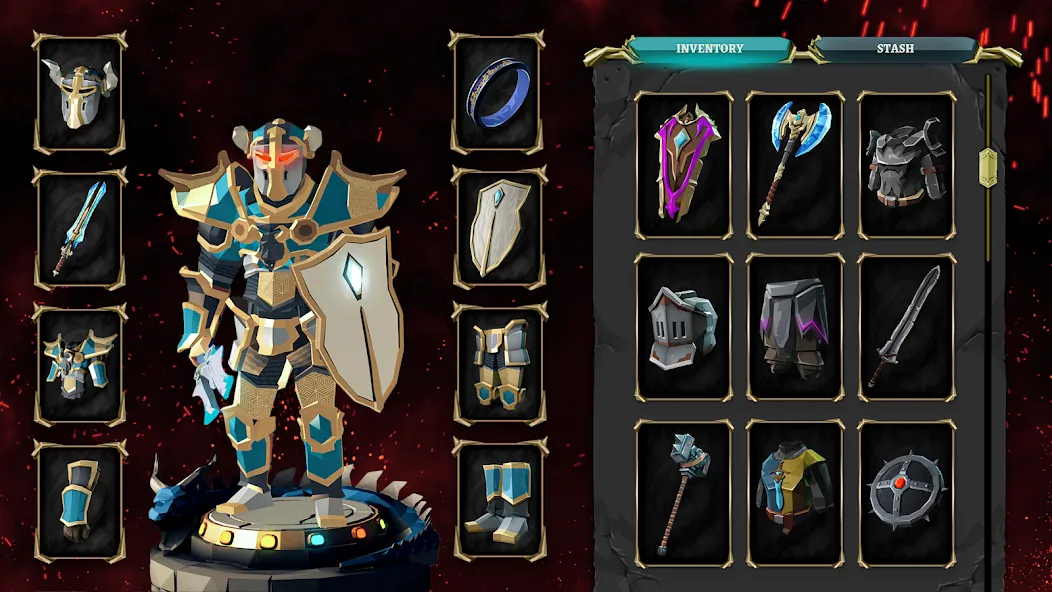 Polygon Fantasy: Action RPG (Полигон Фэнтези) [МОД Все открыто] APK Android Screenshot 3