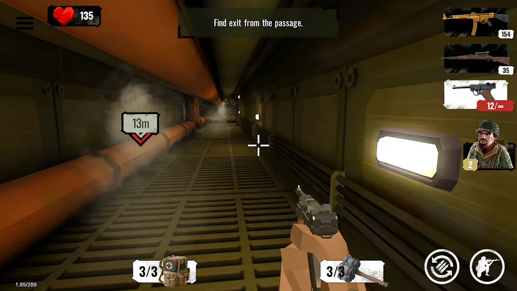World War Polygon: WW2 shooter (Ворлд Вар Полигон) [МОД Unlocked] APK Android Screenshot 1