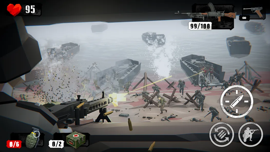 World War Polygon: WW2 shooter (Ворлд Вар Полигон) [МОД Unlocked] APK Android Screenshot 2