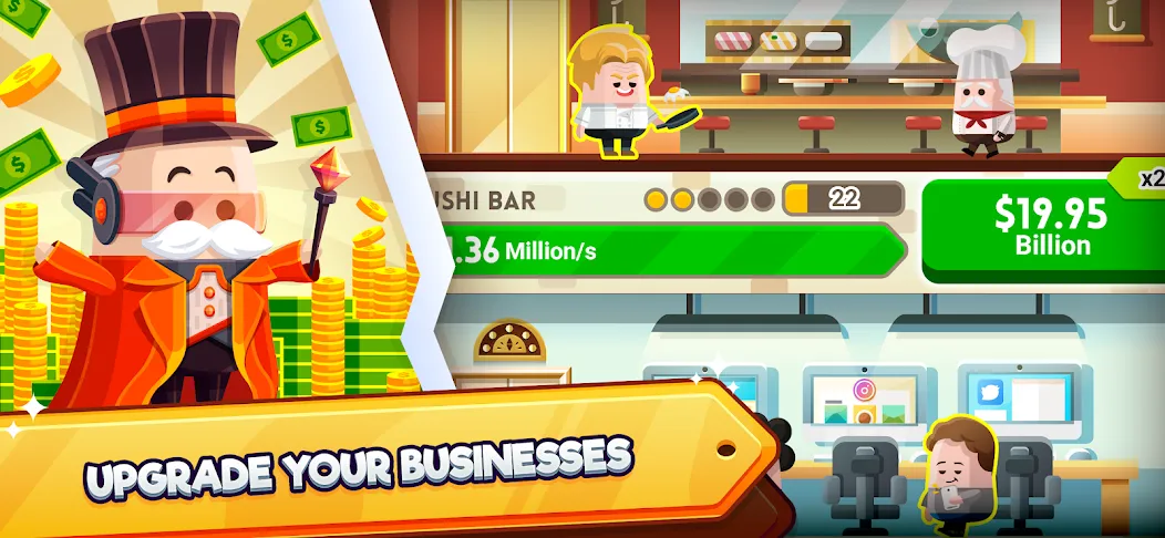Cash, Inc. Fame & Fortune Game [МОД Premium] APK Android Screenshot 3