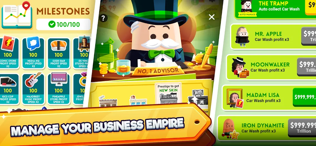 Cash, Inc. Fame & Fortune Game [МОД Premium] APK Android Screenshot 4