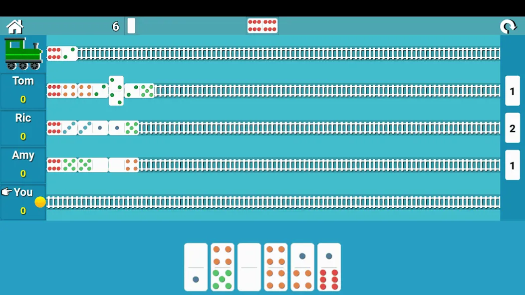 Train Dominoes (Трейн Доминос) [МОД Mega Pack] APK Android Screenshot 2