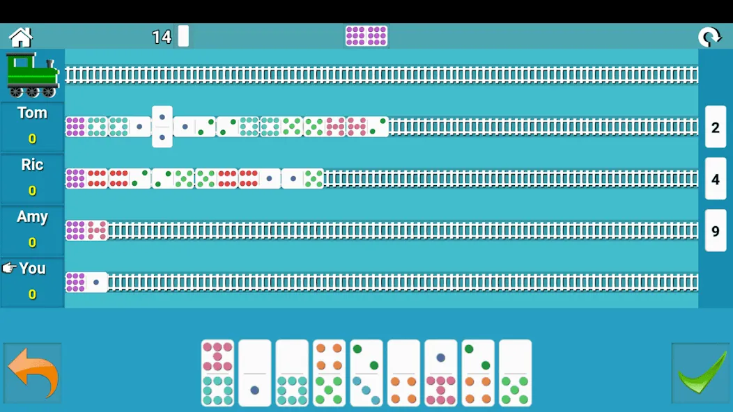 Train Dominoes (Трейн Доминос) [МОД Mega Pack] APK Android Screenshot 3