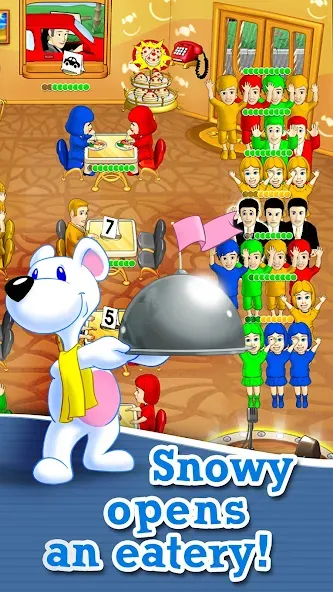 Lunch Rush HD Restaurant Games [МОД Unlocked] APK Android Screenshot 1