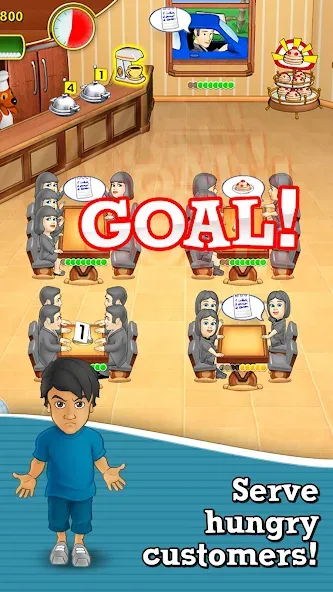 Lunch Rush HD Restaurant Games [МОД Unlocked] APK Android Screenshot 3