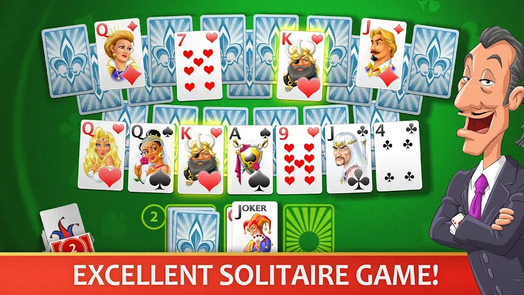 Solitaire Perfect Match [МОД Premium] APK Android Screenshot 1