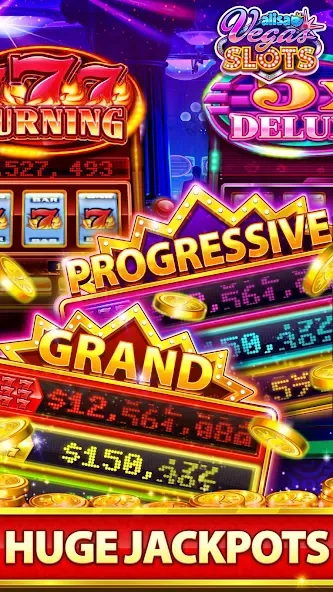 VEGAS Slots by Alisa – Free Fu (Вегас Слоты от Алисы) [МОД Меню] APK Android Screenshot 2