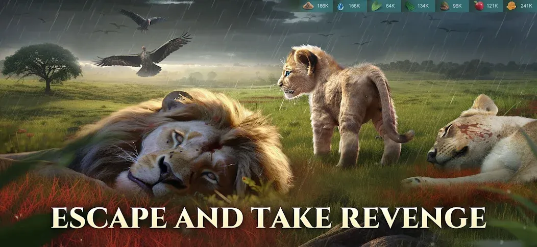 Beast Lord: The New Land (Бист Лорд) [МОД Бесконечные монеты] APK Android Screenshot 2