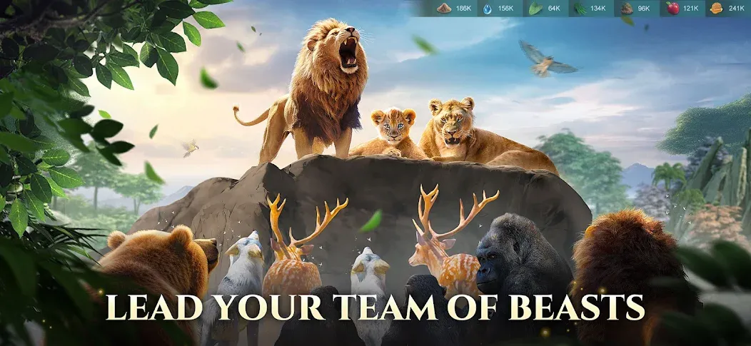 Beast Lord: The New Land (Бист Лорд) [МОД Бесконечные монеты] APK Android Screenshot 3