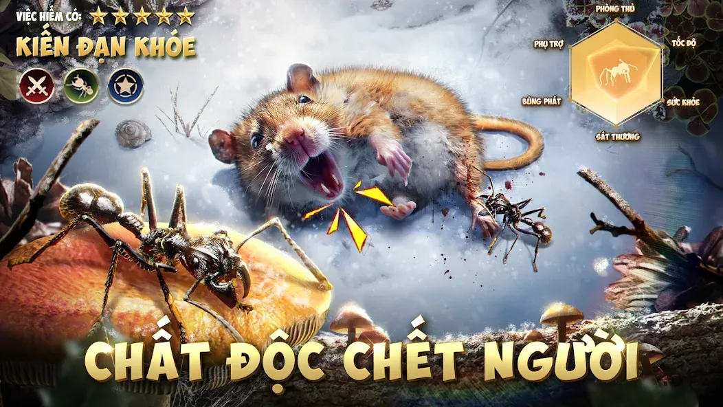 Vương Quốc Kiến - Gamota [МОД Unlocked] APK Android Screenshot 2