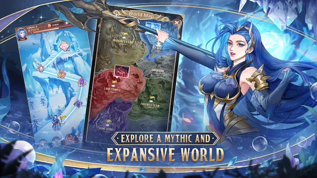 Legend of Almia:idle RPG (Легенда о Альмии) [МОД Много денег] APK Android Screenshot 5