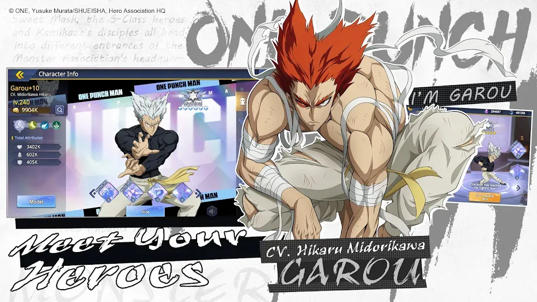 One-Punch Man:Road to Hero 2.0 (Ван) [МОД Premium] APK Android Screenshot 4