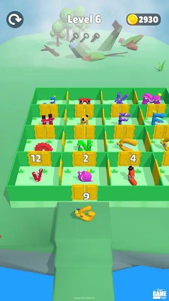 Alphabet Battle: Room Maze (Алфавит батл) [МОД Unlocked] APK Android Screenshot 5