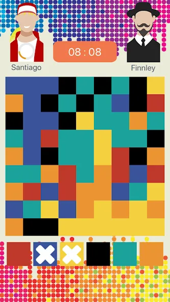 Color Battle - Flood all! (Цветовая битва) [МОД Много денег] APK Android Screenshot 3