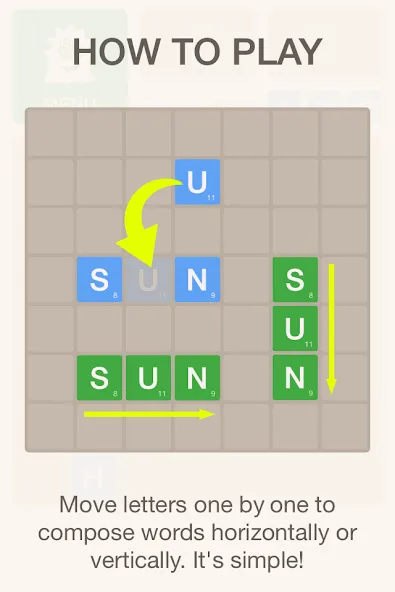 Word Monster Puzzle [МОД Все открыто] APK Android Screenshot 2