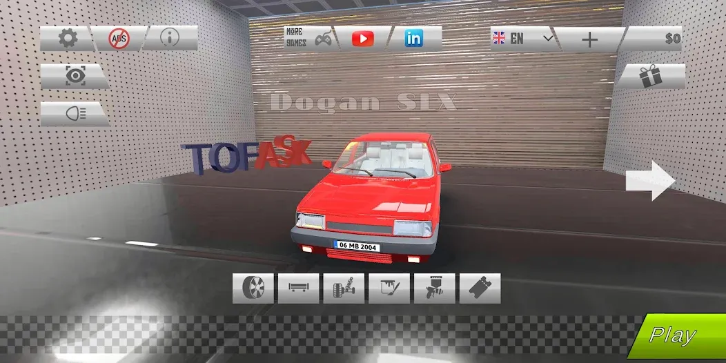 TOFAS Dogan SLX Simulation [МОД Premium] APK Android Screenshot 1