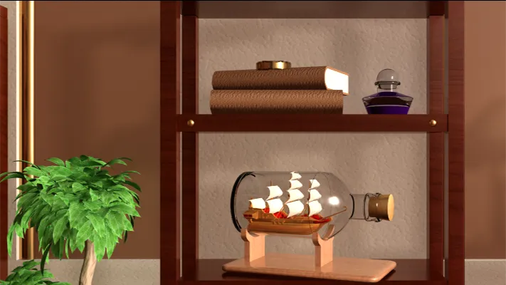 Retro Rooms Escape (Ретро комнаты побег) [МОД Меню] APK Android Screenshot 2