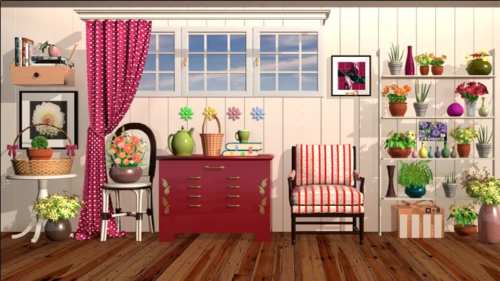 Retro Rooms Escape (Ретро комнаты побег) [МОД Меню] APK Android Screenshot 3