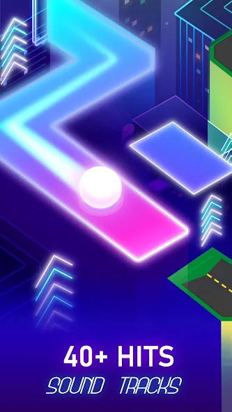 Dancing Ballz: Magic Tiles (Дансинг Болз) [МОД Много денег] APK Android Screenshot 1